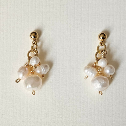 Aretes Perlas eternas