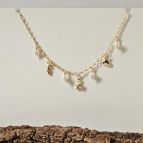 Collar elegancia marina